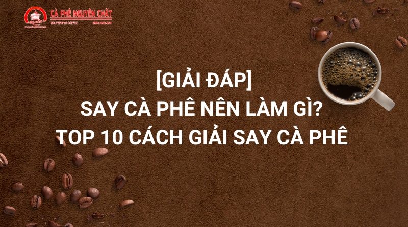 say cà phê nên làm gì