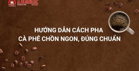 cách pha cà phê chồn